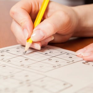 Un sodoku, l'option idéale pour se détendre et travailler sa mémoire.