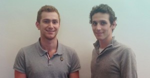 Aymeric Canton et Quentin Busuttil, fondateurs du site Buzeo.