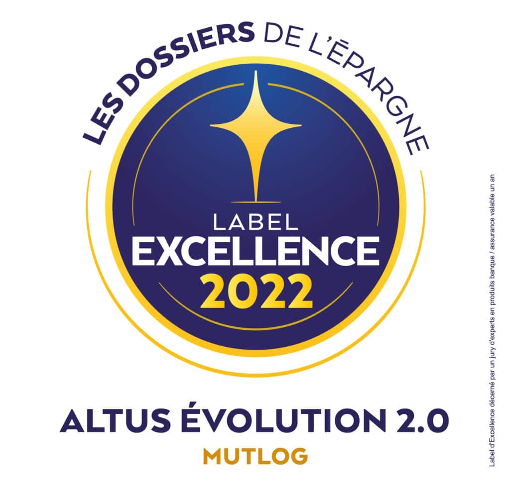 Altus evolution 2.0 - Label excellence 2022 des Dossiers de l'Epargne